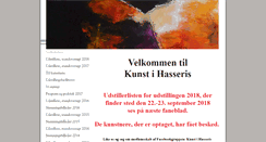 Desktop Screenshot of kunstihasseris.com
